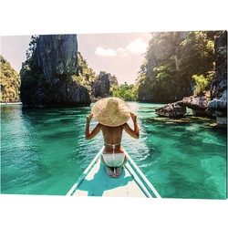 ANY IMAGE Kunstdruck »Filipinen«, mehrfarbig, Alu-Dibond - bunt