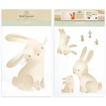 Little Dutch WD340023 Wandsticker/Wandaufkleber Baby Bunny - Newborn Naturals