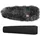 Rycote 055210 ME66 Windschutz für Shotgun-Mikrofone, Schaumstoff und Fell, 18 cm