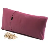 Yogakissen Small Yoga Bordeaux, Dinkelspelz YOGISTAR rot No Size