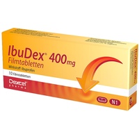 Dexcel Pharma IBUDEX 400 mg Ibuprofen Filmtabletten Fiebersenkende Schmerzmittel