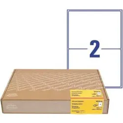 Adressetiketten 199,6x143,5mm weiß ZWECKFORM 8018-300 600 Stück Versand