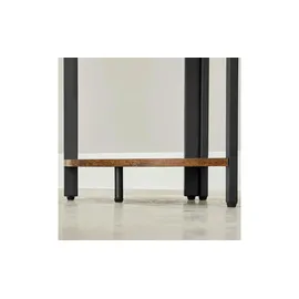 VASAGLE Eckregal 30 x 30 x 150 cm Braun
