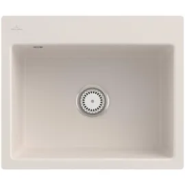 Villeroy & Boch Subway 60 S flat crema + Handbetätigung