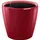 LECHUZA Classico LS 43 Komplettset Ø 43 x 40 cm scarlet rot hochglanz