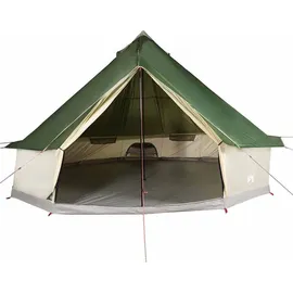 vidaXL Tipi Familienzelt 10 Personen Grün