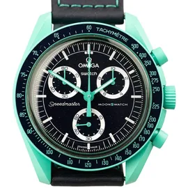 Swatch Omega Bioceramic Moonswatch Mission on Earth - Polar Lights