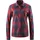 Gonso Macini Frauen Damen Radbluse lang / 44 / red / lilac check