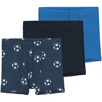 NAME IT Jungen Nmmtights 3p Dark Denim Football Noos