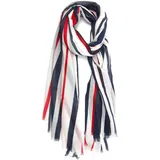 COLLEZIONE ALESSANDRO Schal Cannes breit, mit maritimen Streifen