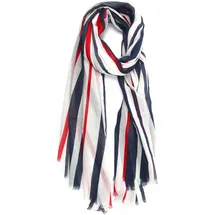 COLLEZIONE ALESSANDRO Schal Cannes breit, mit maritimen Streifen