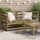 vidaXL Gartensofa 3-Sitzer 0 x 0 x 0 cm Braun