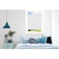MYDECO Springrollo Flex 80 x 130 cm / Fenstergröße (Velux) weiß