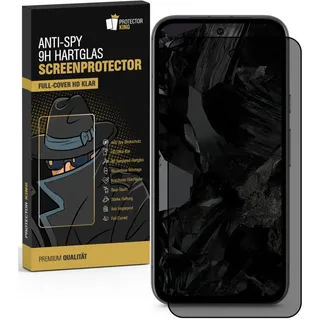 1x Blickschutz 9H Panzerglas für Google Pixel 8a Full-Cover Anti-Spy Privacy Sichtschutz echtes Tempered Glass Schutzfolie Schutzglas Displayschutz Screen-Protector