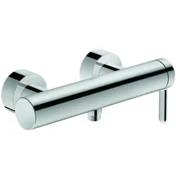 Duravit C.1 Einhebel-Brausemischer Aufputz, Chrom, Anschlussart S-Anschlüsse, 1/2", Stichmaß 150mm plus/minus 15mm, 12,5l/min C14230000010