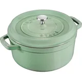 Staub Cocotte 26 cm, Salbei,