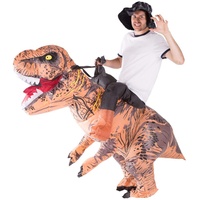 Bodysocks® Aufblasbares Deluxe Dinosaurier Kostüm für Erwachsene