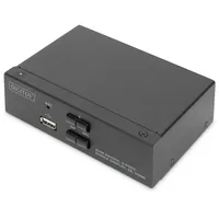 Digitus KVM-Switch, 2-Port, Single-Display, 4K, HDMI