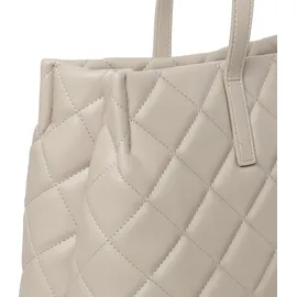 Valentino Ocarina Shopper Synthetik Beige/Weiß