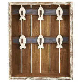 ib laursen Schlüsselschrank ohne Vorderseite 24,5 x 5,2 x 30 cm Nautico