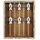 ib laursen Schlüsselschrank ohne Vorderseite 24,5 x 5,2 x 30 cm Nautico