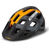 Cube Badger X Actionteam Helm grau/orange M | 56-59cm 2021 MTB Helme