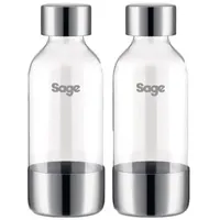 Sage Flasche 0,6 l + 2er Set + gebürsteter Edelstahl