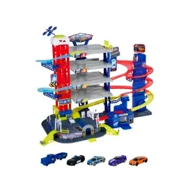 MAJORETTE Super Chase Center+5 Vehicles