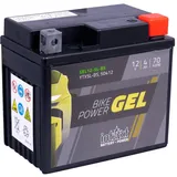 Intact Bike-Power GEL Motorradbatterie (DIN 50412) YTX5L-BS