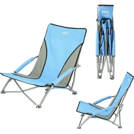 NILS CAMP Campingstuhl NC3035 Hellblau