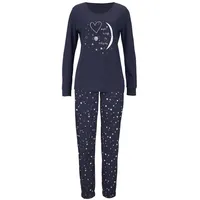 VIVANCE DREAMS Damen Pyjama navy Gr.36/38