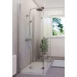 Breuer ELANA KOMFORT U-Kabine mit Drehfalttüren.. - Duschkabine