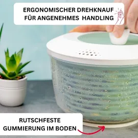 Westmark Spinderella Salatschleuder 4,4 l mint-grün