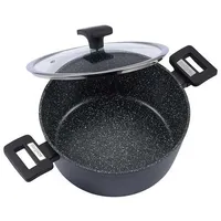 Neuetischkultur Marble Black Bratentopf 20 cm rund