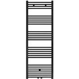 Belrad Badheizkörper 1600 x 600 mm 828 W schwarz Mittelanschluss