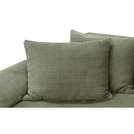 Smart Big Sofa Lionore ¦ grün ¦ Maße (cm): B: 242 H: 86 T: 121.0