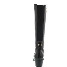 Regarde le ciel Damen Langschaftstiefel in Schwarz, Größe 42