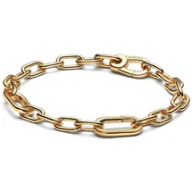 Pandora ME Kettenarmband mit kleinen Kettengliedern 569662C00 Damenarmband Goldfarben, 23 cm