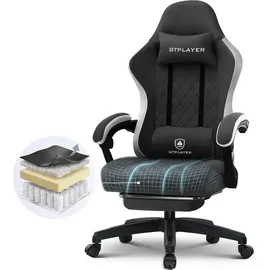 COMHOMA GTPLAYER Gaming Stuhl Schwarz