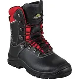SWS Schnittschutzstiefel Forest, S3, Schnittschutzklasse 2, Echt Leder, Größe 46