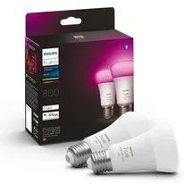 Philips Hue Color Ambiance E27 806 Lumen - 2-Pack