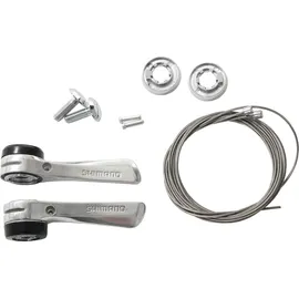 Shimano Schalthebelset R400 2-3 x 8s Silver