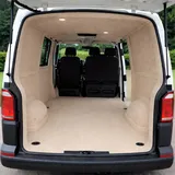 Innenverkleidung Filz Beige Ausbau universell passend für Campingbus, Kastenwagen (Verschiedene Größen) (Beige (1x2m))