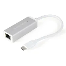 Startech StarTech.com USB-C-auf-Gigabit-Netzwerkadapter - Silber
