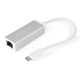 Startech StarTech.com USB-C-auf-Gigabit-Netzwerkadapter - Silber