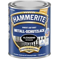 Hammerite Metall-Schutzlack 2,5 l schwarz glänzend