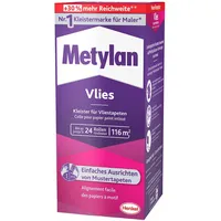 Metylan Vlies Tapetenkleister 720 g Paket, trocknet transparent