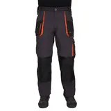 ART.MAS Arbeitshose Multifunktion Bundhose Cargo Handwerker Graphit 270g/m2, Classic, Gr. 46-60 (48, Graphit) - 48