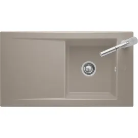 Villeroy & Boch Timeline 50 rechts Einbau Keramik schwarz Handbetätigung 900 x 510 mm
