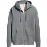 Levi's New Original Up Reißverschlusspullover Charcoal Heather S
